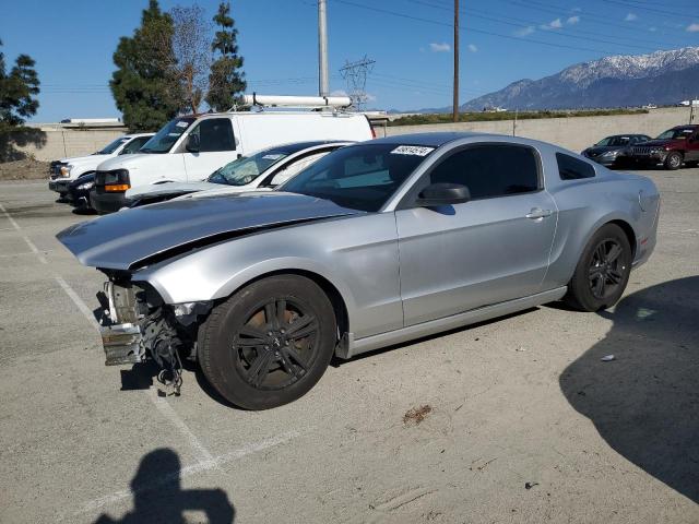 1ZVBP8AM7E5239671 - 2014 FORD MUSTANG SILVER photo 1