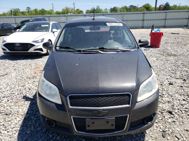 KL1TD66E89B305620 - 2009 CHEVROLET AVEO LS ნაცრისფერი ფოტო 5