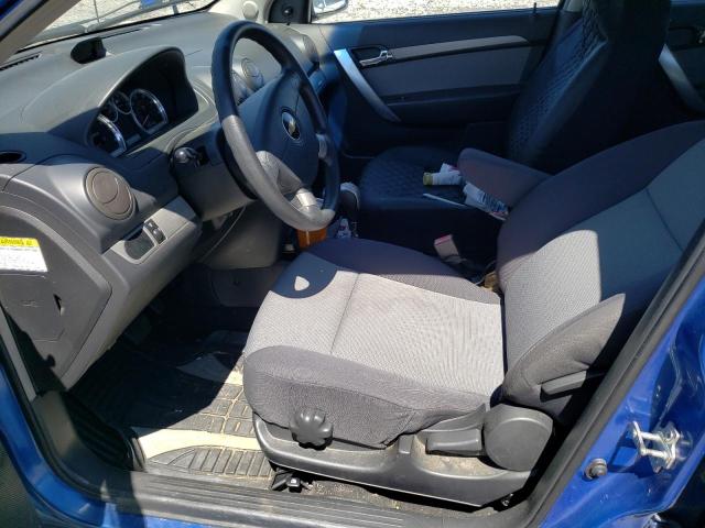 KL1TD66E89B305620 - 2009 CHEVROLET AVEO LS ნაცრისფერი ფოტო 7