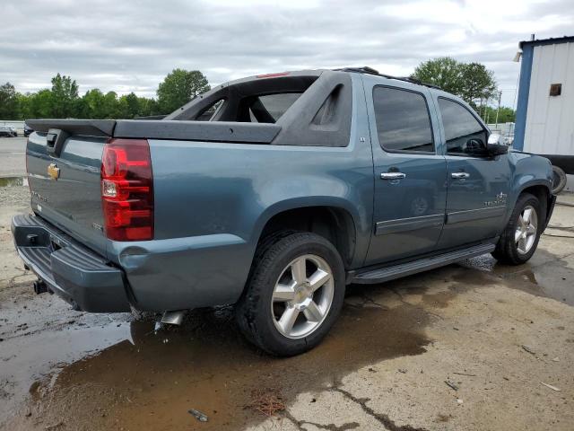 3GNMCFE06BG240289 - 2011 CHEVROLET AVALANCHE LT TEAL photo 3