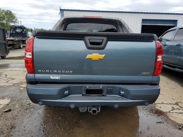 3GNMCFE06BG240289 - 2011 CHEVROLET AVALANCHE LT TEAL photo 6