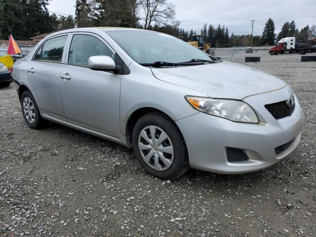 2T1BU4EEXAC314660 - 2010 TOYOTA COROLLA BASE SILVER photo 4