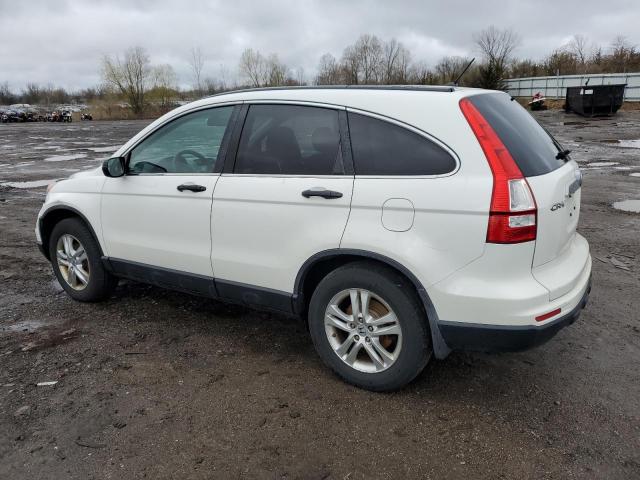 5J6RE4H52AL041269 - 2010 HONDA CR-V EX WHITE photo 2