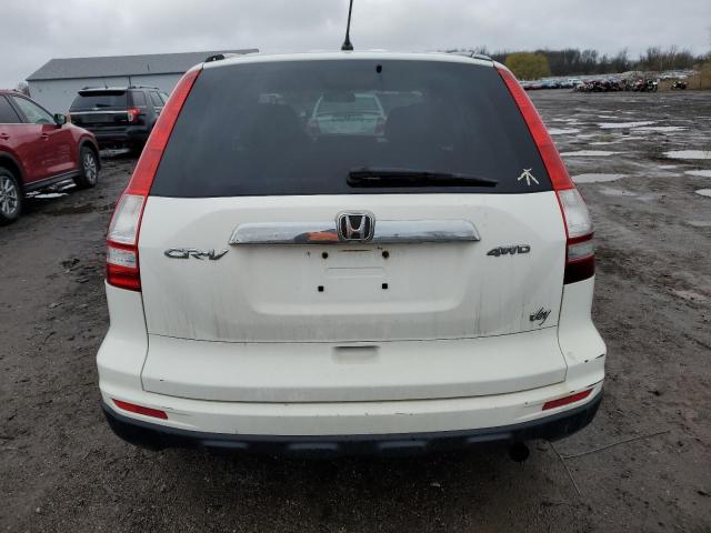 5J6RE4H52AL041269 - 2010 HONDA CR-V EX WHITE photo 6