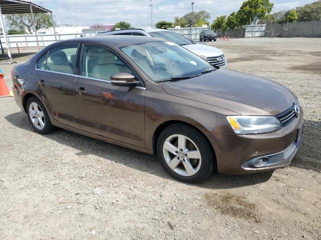 3VWLL7AJ0BM089120 - 2011 VOLKSWAGEN JETTA TDI BROWN photo 4