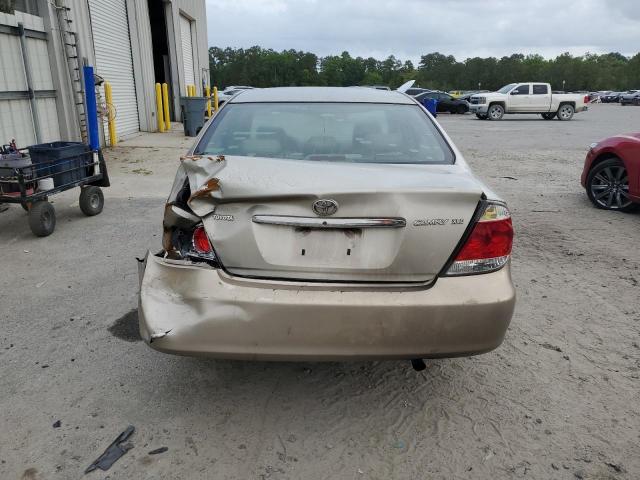 4T1BE30K75U090742 - 2005 TOYOTA CAMRY LE GOLD photo 6