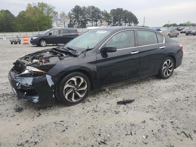 1HGCR2F83HA139073 - 2017 HONDA ACCORD EXL BLACK photo 1