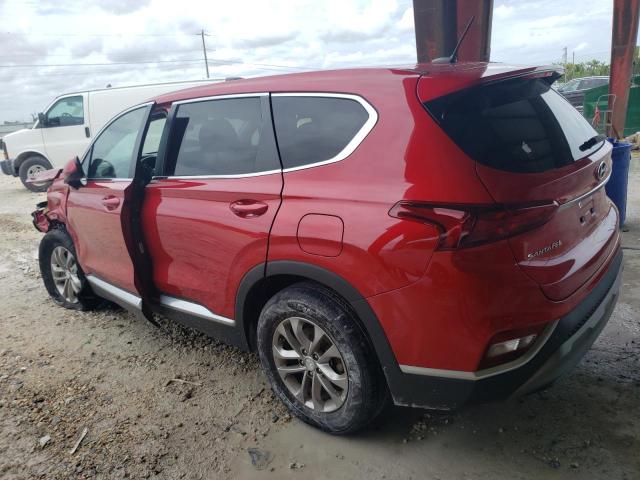 5NMS23AD0LH280478 - 2020 HYUNDAI SANTA FE SE RED photo 2