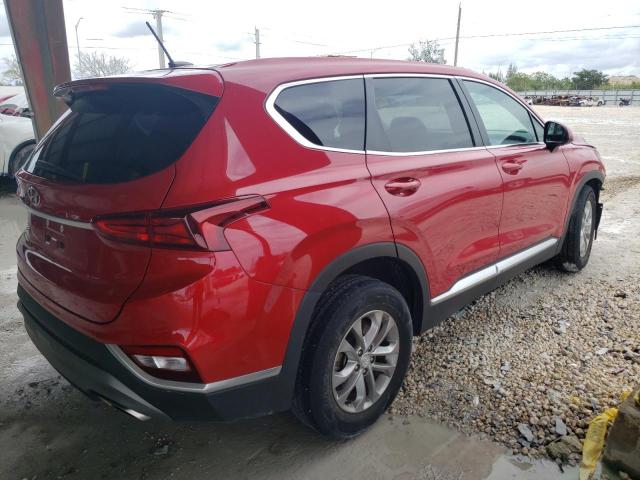 5NMS23AD0LH280478 - 2020 HYUNDAI SANTA FE SE RED photo 3