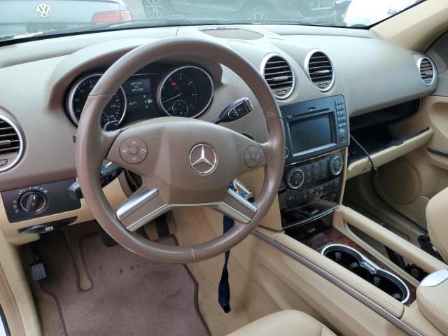 4JGBB8GB6BA674140 - 2011 MERCEDES-BENZ ML 350 4MATIC WHITE photo 8