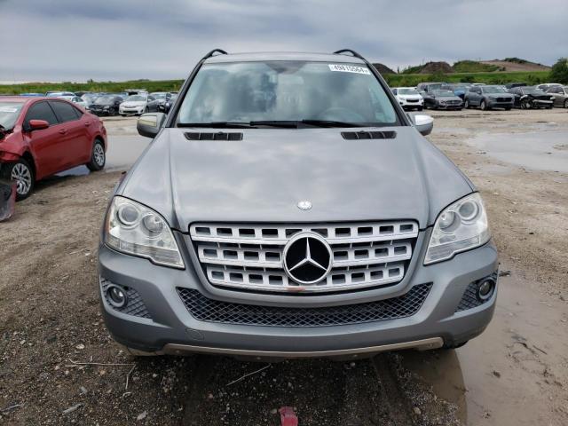 4JGBB8GBXAA611945 - 2010 MERCEDES-BENZ ML 350 4MATIC SILVER photo 5