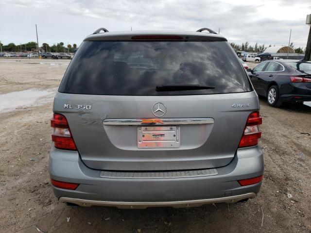 4JGBB8GBXAA611945 - 2010 MERCEDES-BENZ ML 350 4MATIC SILVER photo 6
