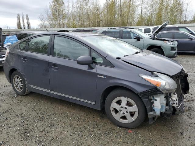 JTDKN3DU5B0301665 - 2011 TOYOTA PRIUS GRAY photo 4