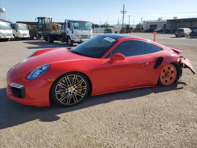 WP0AD2A9XFS166153 - 2015 PORSCHE 911 TURBO RED photo 1