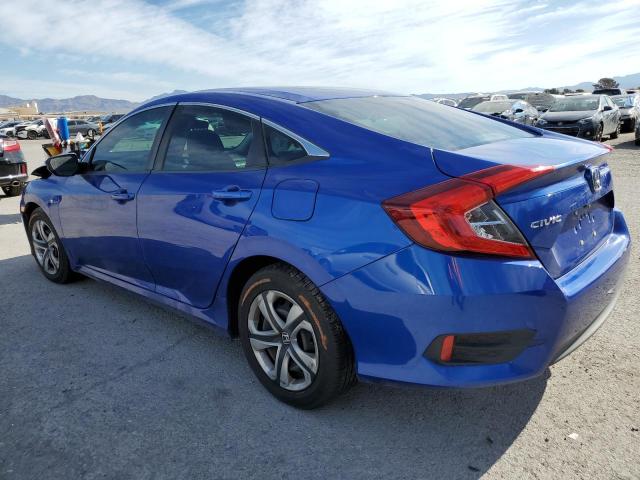 2HGFC2F50JH588447 - 2018 HONDA CIVIC LX BLUE photo 2