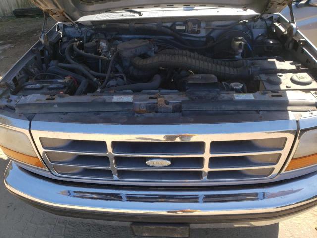 1FTEX14H2SKA50333 - 1995 FORD F150 SILVER photo 11