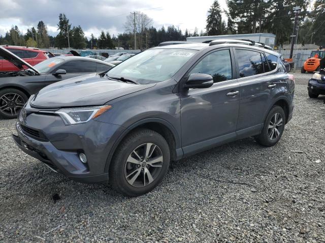 2T3RFREV1JW802147 - 2018 TOYOTA RAV4 ADVENTURE GRAY photo 1