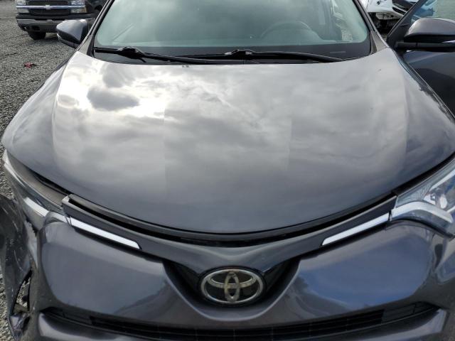 2T3RFREV1JW802147 - 2018 TOYOTA RAV4 ADVENTURE GRAY photo 11