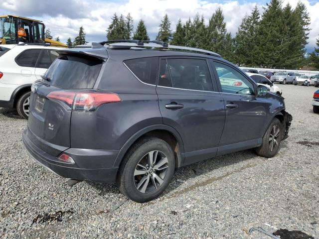 2T3RFREV1JW802147 - 2018 TOYOTA RAV4 ADVENTURE GRAY photo 3