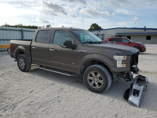 1FTEW1EP1GFA60649 - 2016 FORD F150 SUPERCREW BROWN photo 4