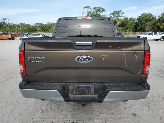 1FTEW1EP1GFA60649 - 2016 FORD F150 SUPERCREW BROWN photo 6