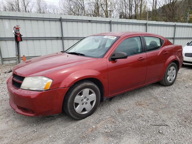 1B3CC4FB8AN225700 - 2010 DODGE AVENGER SXT RED photo 1