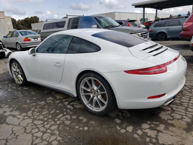 WP0AA2A9XDS108078 - 2013 PORSCHE 911 CARRERA WHITE photo 2