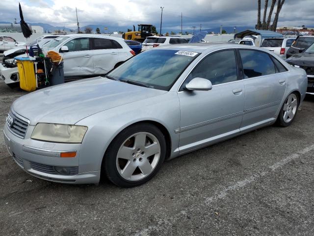 WAUML44E04N000964 - 2004 AUDI A8 L QUATTRO SILVER photo 1