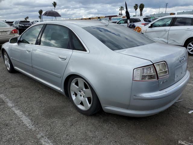 WAUML44E04N000964 - 2004 AUDI A8 L QUATTRO SILVER photo 2