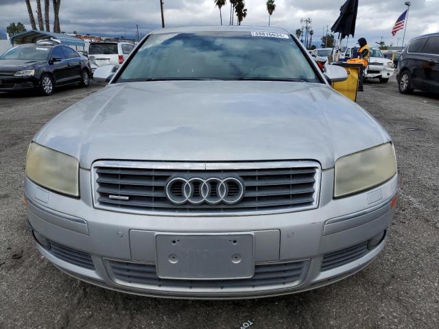 WAUML44E04N000964 - 2004 AUDI A8 L QUATTRO SILVER photo 5