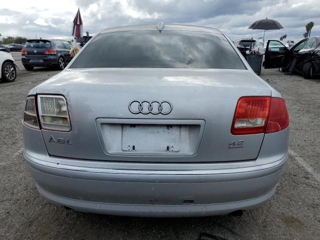 WAUML44E04N000964 - 2004 AUDI A8 L QUATTRO SILVER photo 6