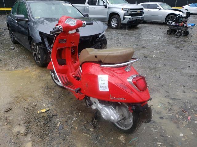 ZAPCA06B4L5100837 - 2020 VESPA PRIMAVERA RED photo 2