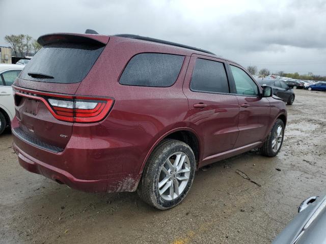 1C4RDJDG6RC146990 - 2024 DODGE DURANGO GT RED photo 3