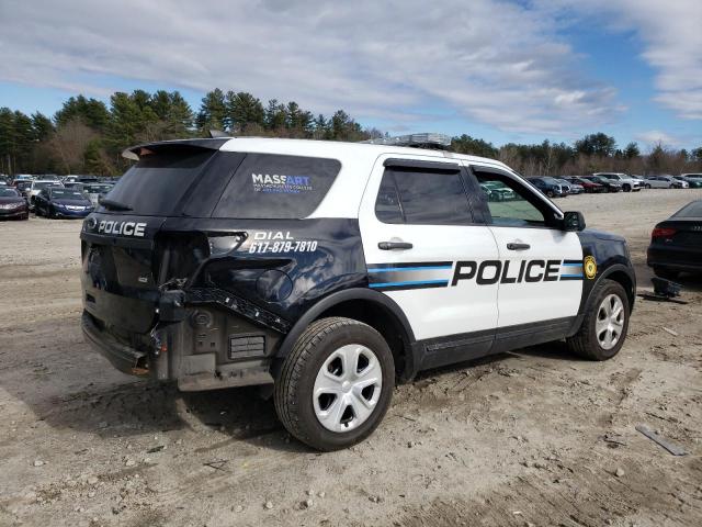 1FM5K8AR3JGB92207 - 2018 FORD EXPLORER POLICE INTERCEPTOR İki rəngli foto 3