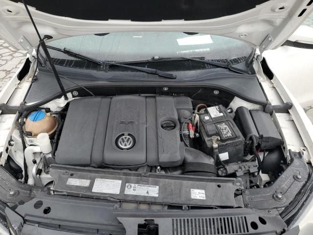 1VWAH7A38EC019512 - 2014 VOLKSWAGEN PASSAT S WHITE photo 11