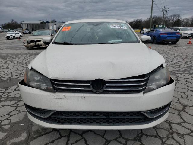 1VWAH7A38EC019512 - 2014 VOLKSWAGEN PASSAT S WHITE photo 5