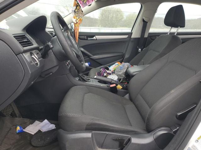 1VWAH7A38EC019512 - 2014 VOLKSWAGEN PASSAT S WHITE photo 7