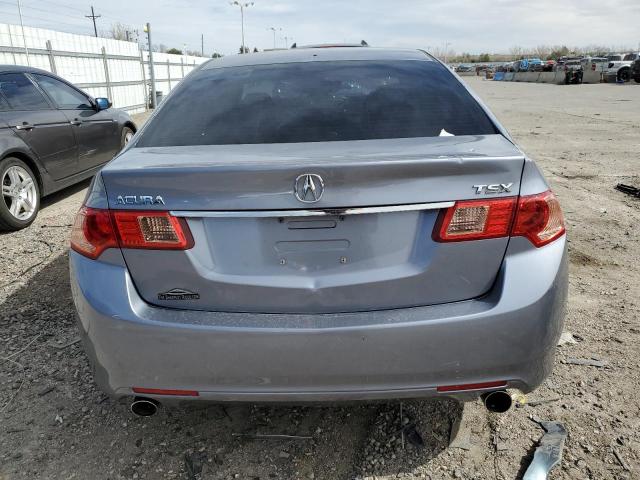 JH4CU2F65BC013450 - 2011 ACURA TSX SILVER photo 6