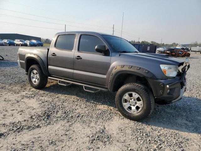 5TFJU4GN4EX051159 - 2014 TOYOTA TACOMA DOUBLE CAB PRERUNNER GRAY photo 4