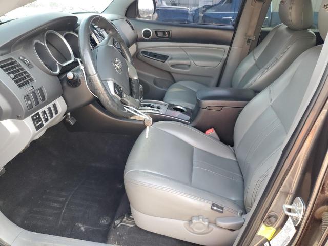 5TFJU4GN4EX051159 - 2014 TOYOTA TACOMA DOUBLE CAB PRERUNNER GRAY photo 7