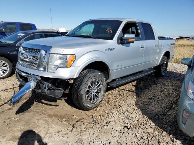 1FTFW1ET2CKD96524 - 2012 FORD F150 SUPERCREW SILVER photo 1