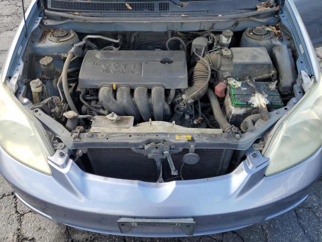 2T1KR32E04C209159 - 2004 TOYOTA COROLLA MA XR BLUE photo 11