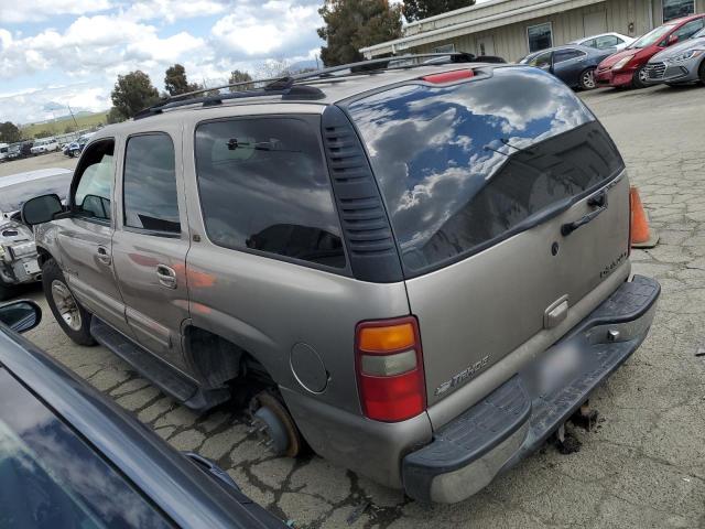 1GNEK13T61R104928 - 2001 CHEVROLET TAHOE K1500 GRAY photo 2