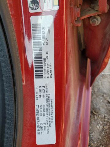 1B3BD1FB2BN573498 - 2011 DODGE AVENGER MAINSTREET RED photo 13