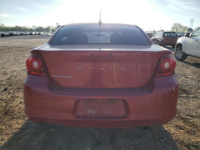 1B3BD1FB2BN573498 - 2011 DODGE AVENGER MAINSTREET RED photo 6