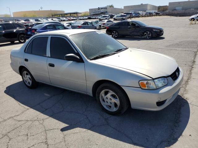 2T1BR12E31C418623 - 2001 TOYOTA COROLLA CE SILVER photo 4