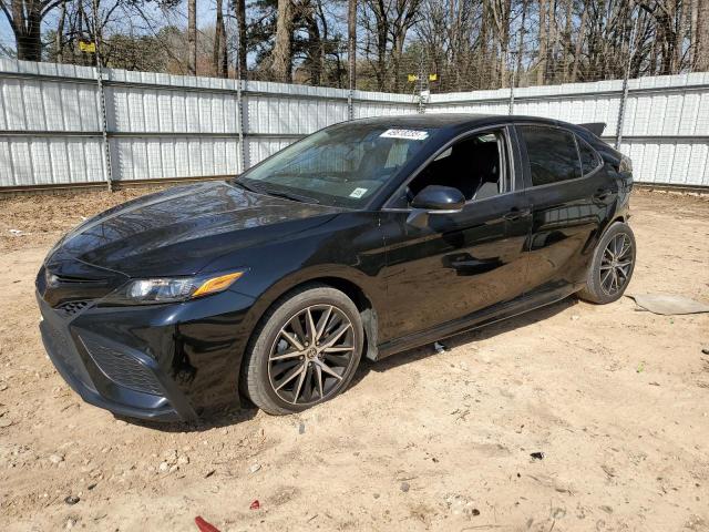 4T1T11AK1PU767063 - 2023 TOYOTA CAMRY SE NIGHT SHADE BLACK photo 1