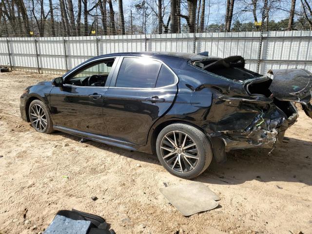 4T1T11AK1PU767063 - 2023 TOYOTA CAMRY SE NIGHT SHADE BLACK photo 2