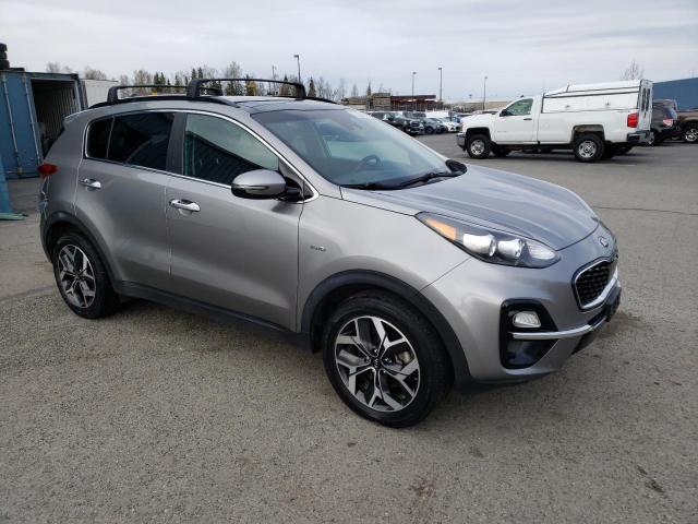 KNDPNCAC3M7875967 - 2021 KIA SPORTAGE EX GRAY photo 4