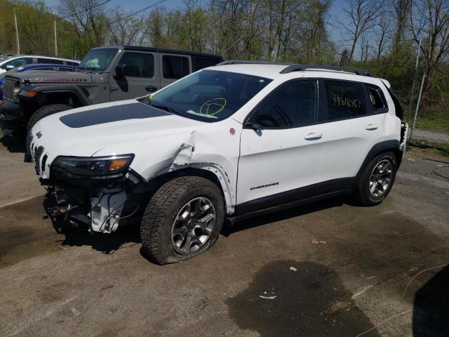 1C4PJMBX2LD621511 - 2020 JEEP CHEROKEE TRAILHAWK WHITE photo 1